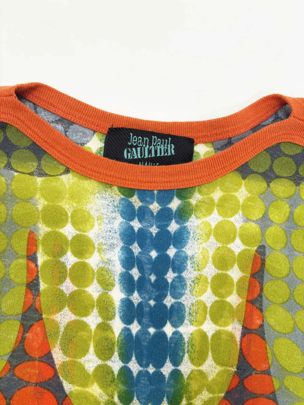 Jean Paul Gaultier F/W 1995 cyber dot bikini top — JAMES VELORIA